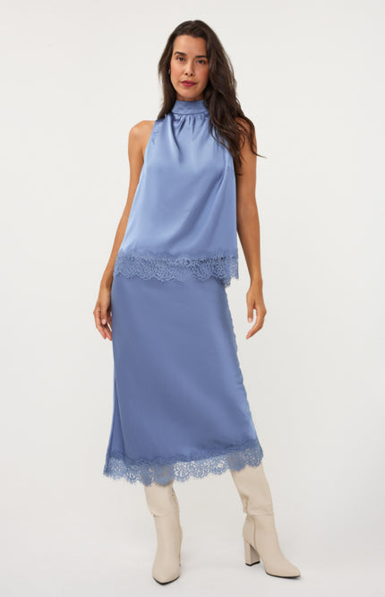 Rok Satin Lace Dark Sky Blue W26.14703