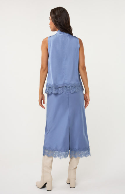 Rok Satin Lace Dark Sky Blue W26.14703