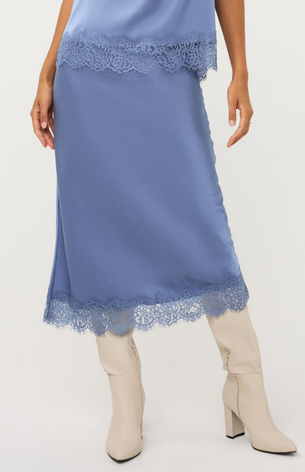 Rok Satin Lace Dark Sky Blue W26.14703