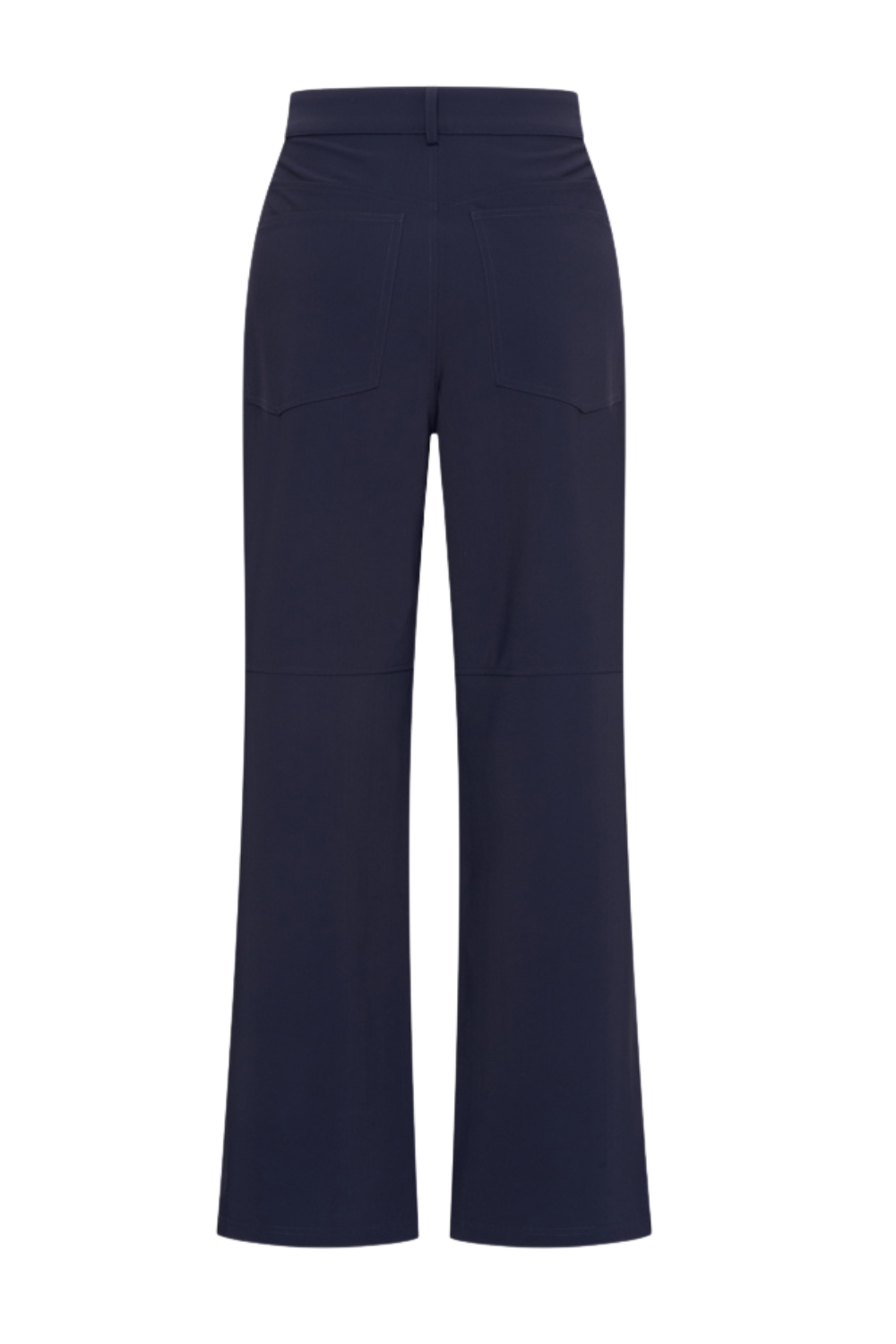 Bonded travel broek Milano navy van Mi Piace, getailleerde broek met comfortabele pasvorm en stijlvolle uitstraling.
