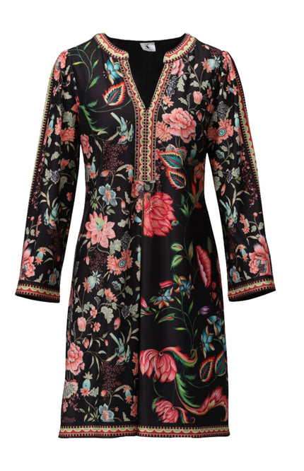 Jurk Met Bloemenprint D604-P177