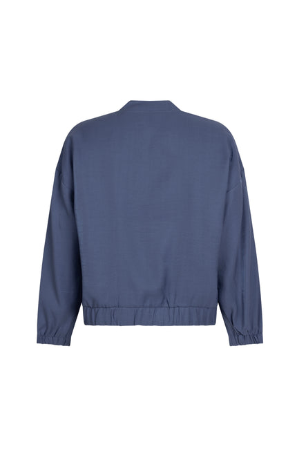 Zoso Blouse Elise Blue 261 Stretchshop.nl