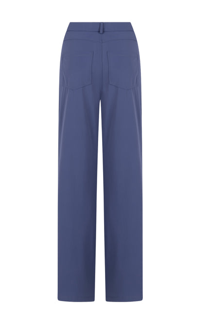 Zoso Travel Broek Beau Blue 261 Stretchshop.nl
