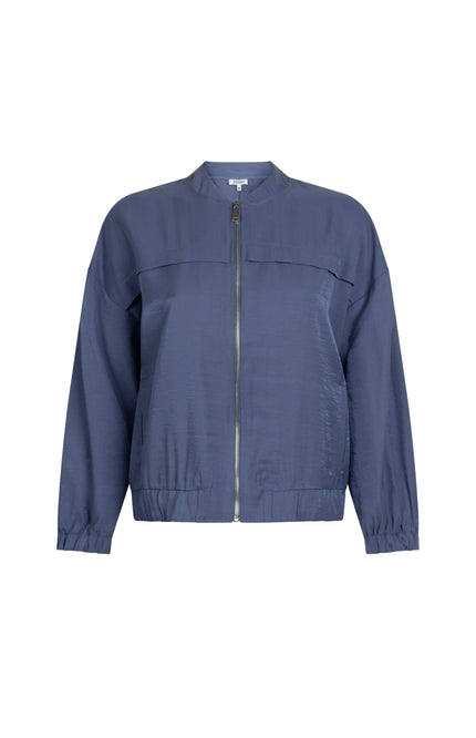 Zoso Blouse Elise Blue 261 Stretchshop.nl