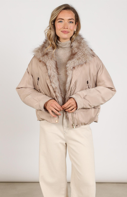 Jacket Paula Sand NKF12013