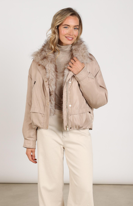 Jacket Paula Sand NKF12013
