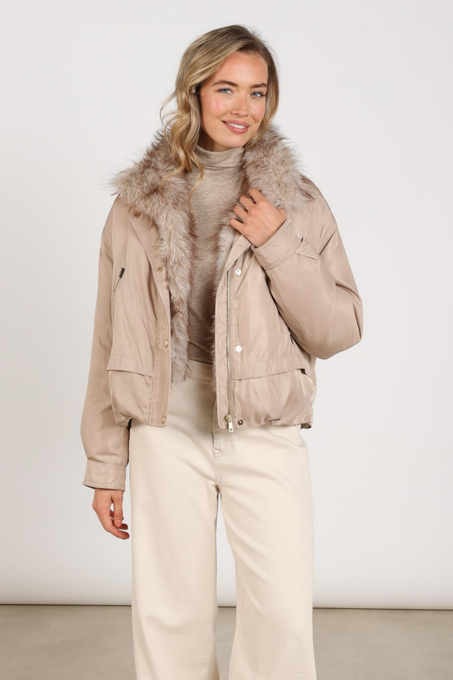 Jacket Paula Sand NKF12013