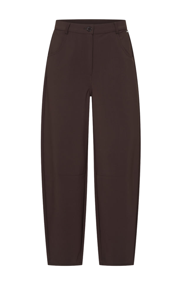 Bonded Travel Balloon Broek Espresso 202761
