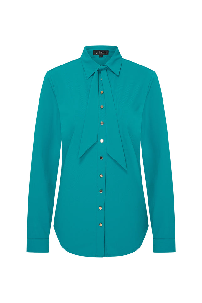 Travel Blouse Petrol 202767