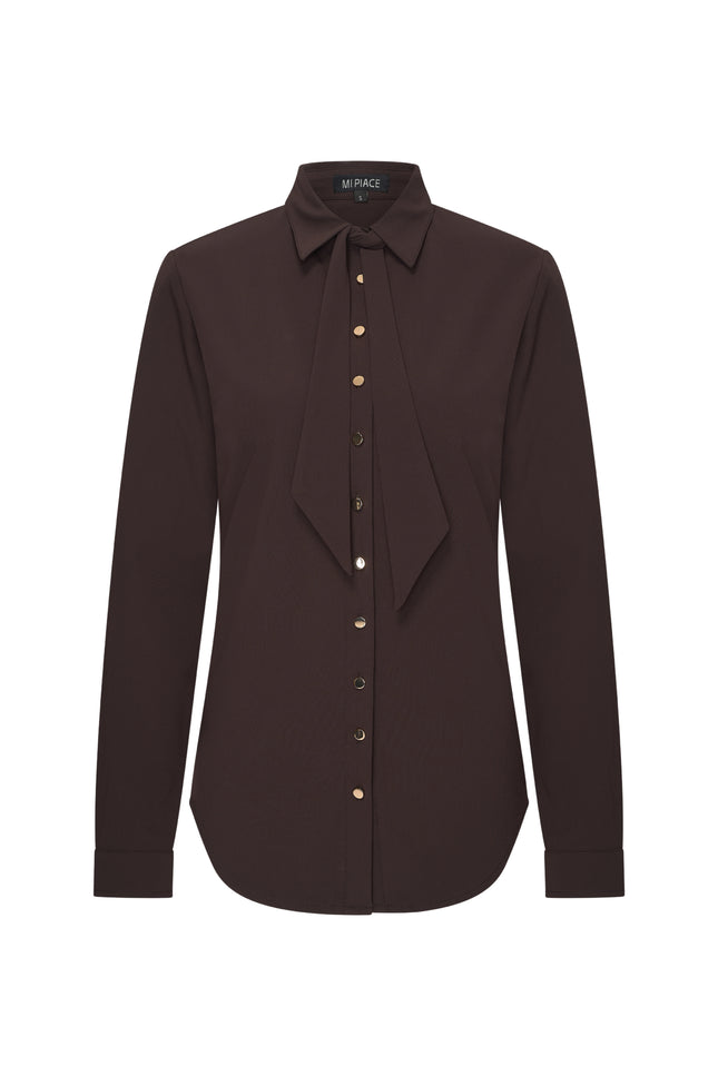 Travel Blouse Espresso 202767