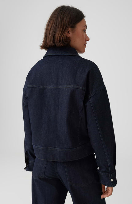 Jacket Hollins Rinsed Blue