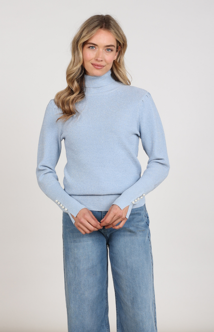 Trui Sylvia Lurex Sky NKF03048