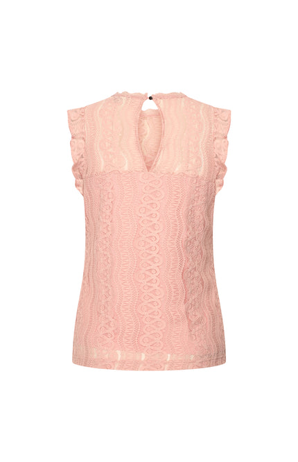 Mi Piace Travel Top Kant Mellow Rose 202486 Stretchshop.nl