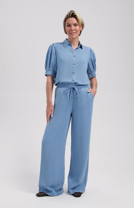 Lady Day Broek Matilde Chambray L14-801-3345 Stretchshop.nl