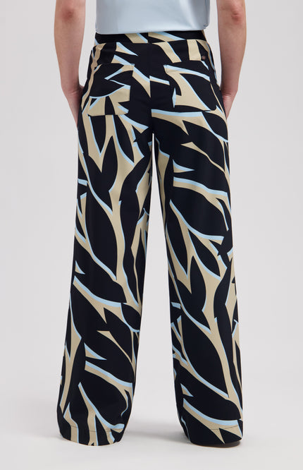 Lady Day Travel Broek Mille Leya Print L14-380-3334 Stretchshop.nl