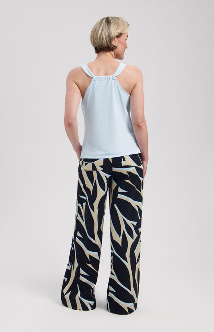 Lady Day Travel Broek Mille Leya Print L14-380-3334 Stretchshop.nl
