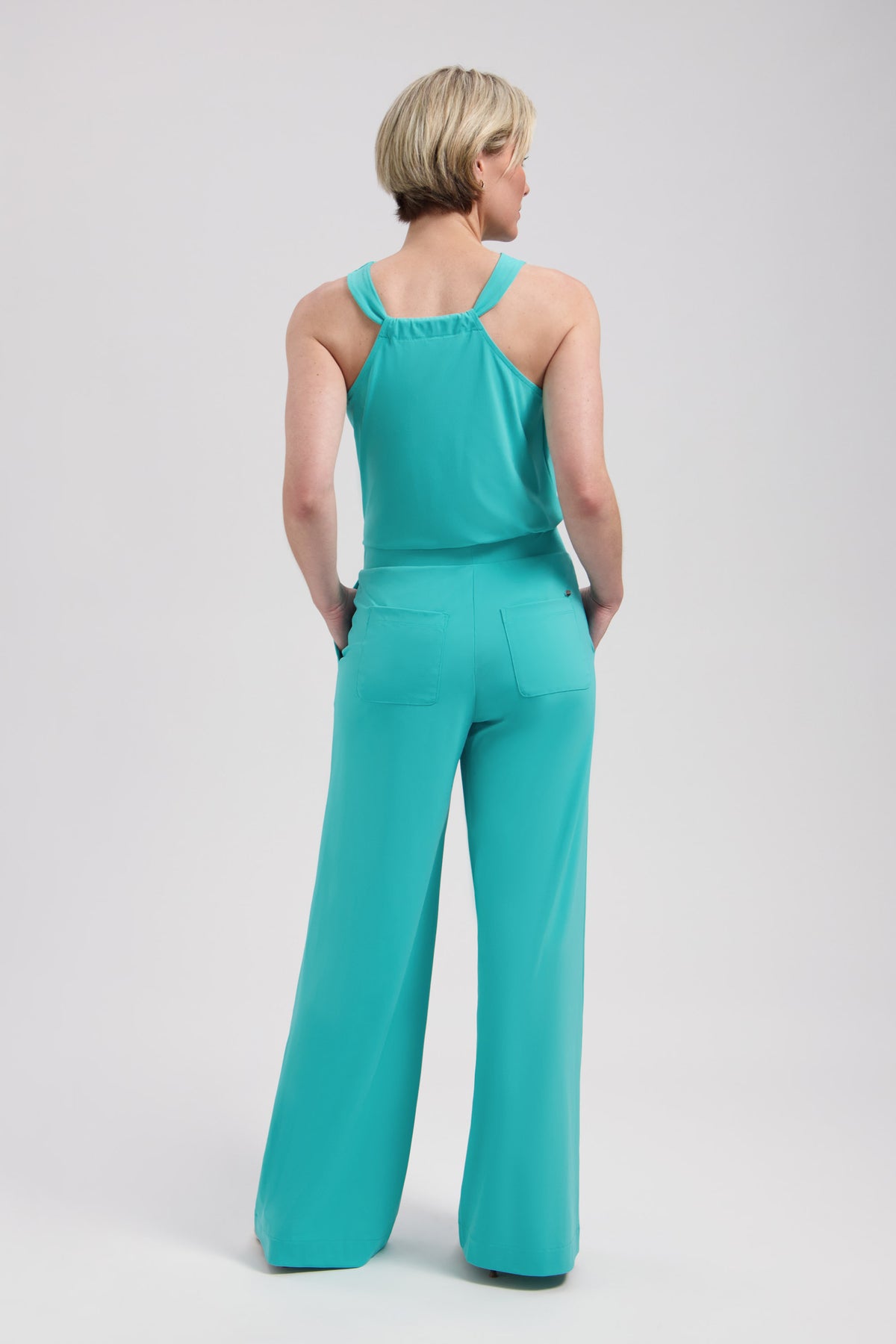Lady Day reisbroek Mille Atlantis L14.375.3308, volle lengte met comfortabele pasvorm en stijlvolle details.