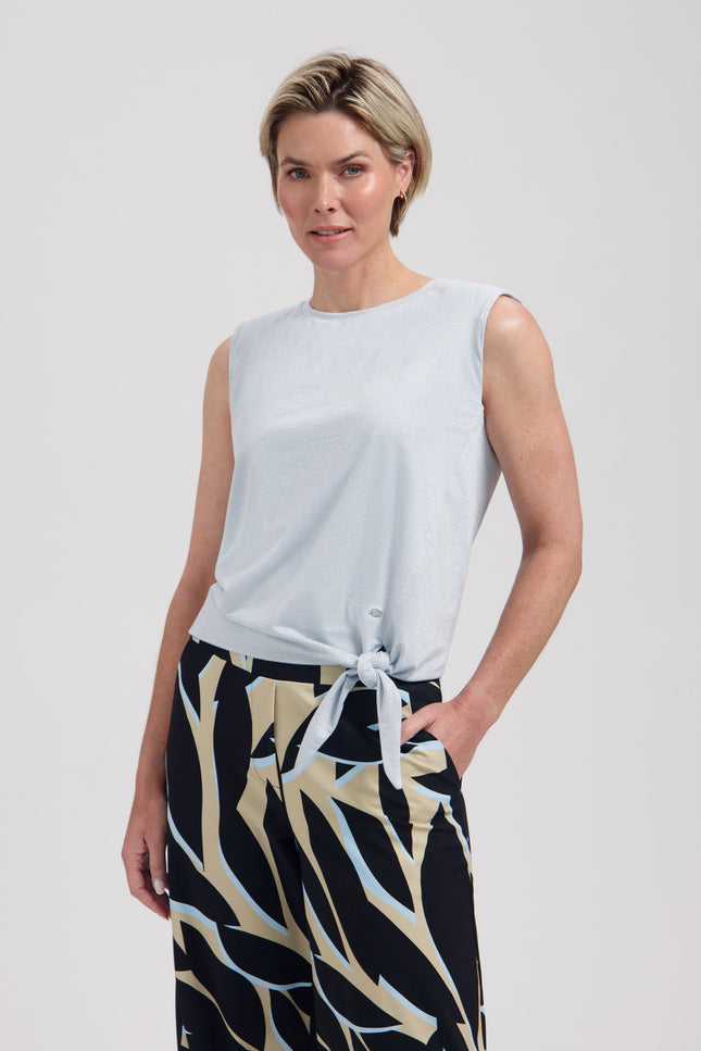 Lady Day Top Vida Baby Blue L21-201-3363 Stretchshop.nl