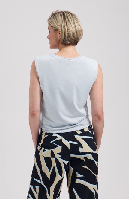 Lady Day Top Vida Baby Blue L21-201-3363 Stretchshop.nl