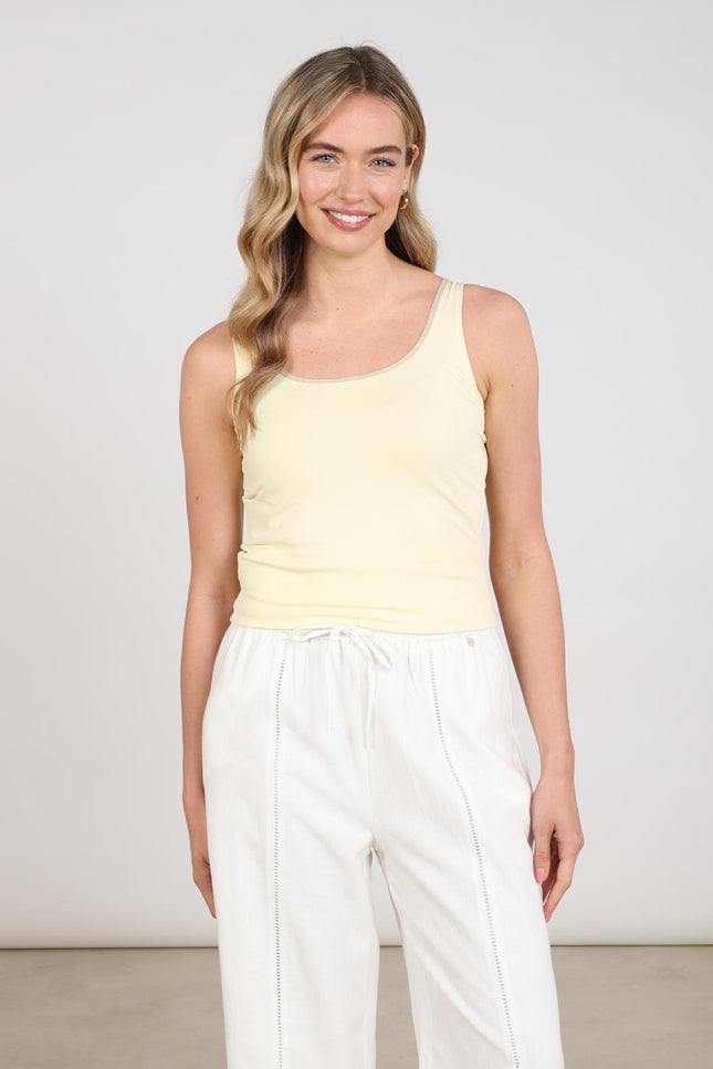 Nukus Singlet Juba Sun Gold NKS01186 Stretchshop.nl