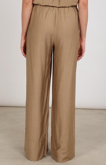 Nukus Broek Merel Camel NKS09070 Stretchshop.nl