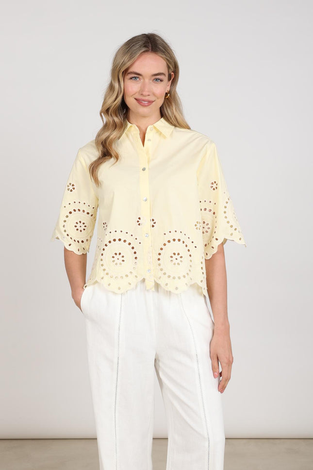 Nukus Blouse Beau Sun NKS02209 Stretchshop.nl