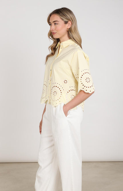 Nukus Blouse Beau Sun NKS02209 Stretchshop.nl