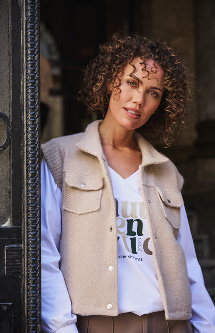 Gilet Melrose Sand 254