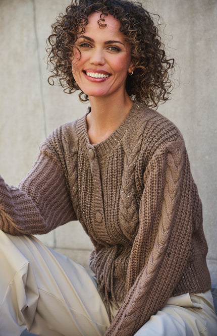 Vest Marloes Mocha 254