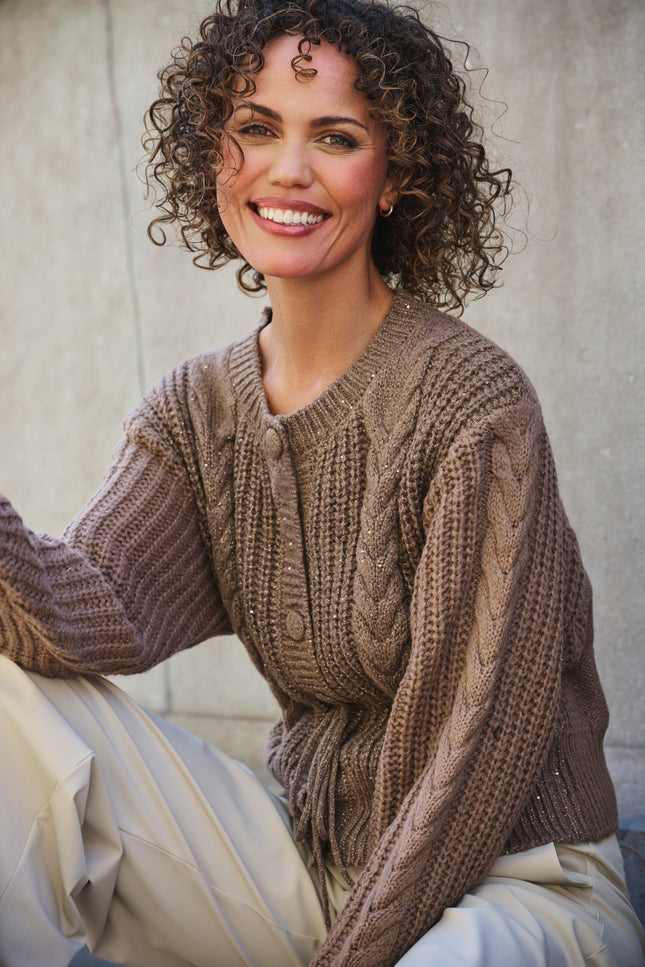 Vest Marloes Mocha 254