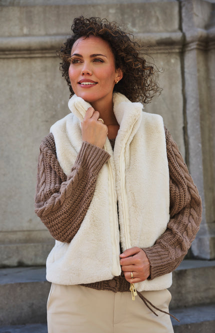 Vest Marloes Mocha 254