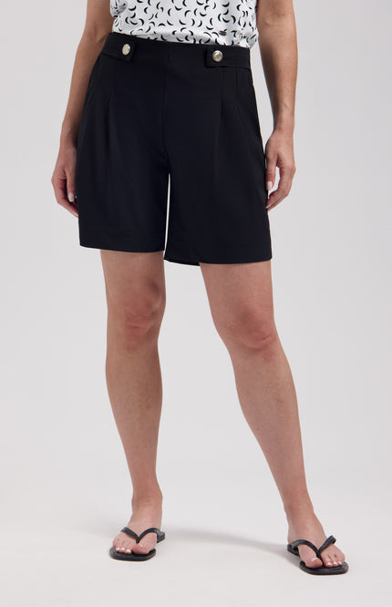 Lady Day Travel Short Nola Black L14-375-3310 Stretchshop.nl