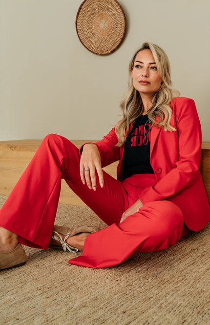 Heavy Travel Broek Pacey Red PA343