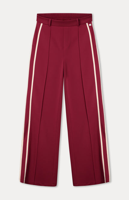 POM Amsterdam Broek Nora Burgundy Red SP9753 Stretchshop.nl