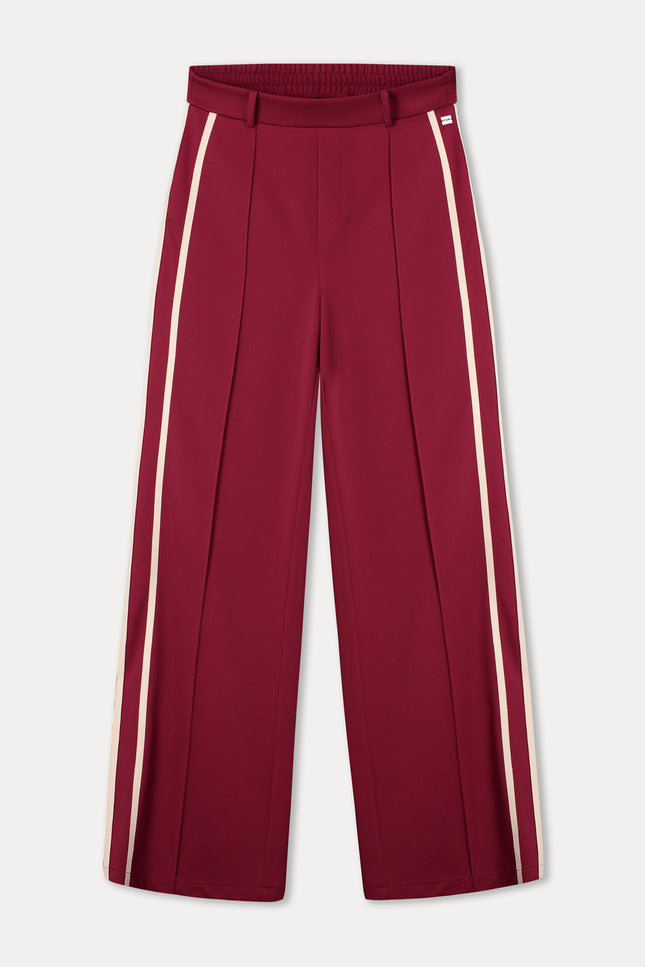 POM Amsterdam Broek Nora Burgundy Red SP9753 Stretchshop.nl