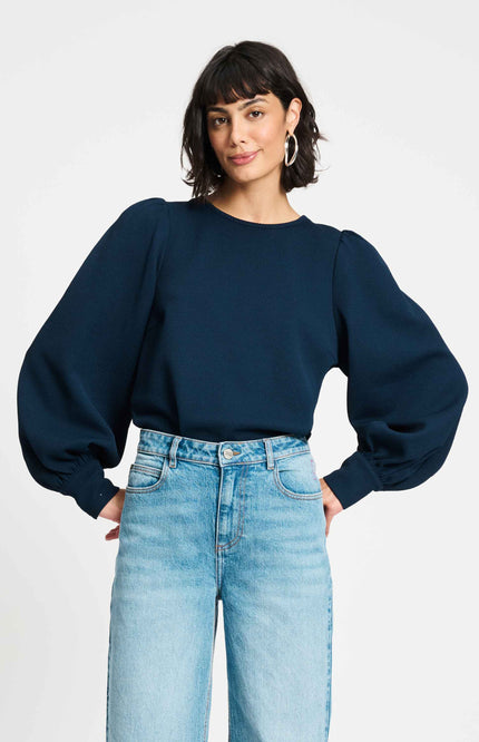 POM Amsterdam Top Kae Eternal Blue SP9235 Stretchshop.nl