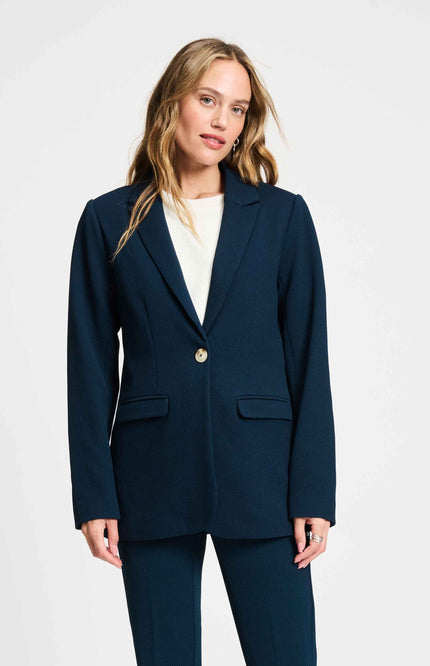 POM Amsterdam Blazer Chloé Eternal Blue SP9245 Stretchshop.nl