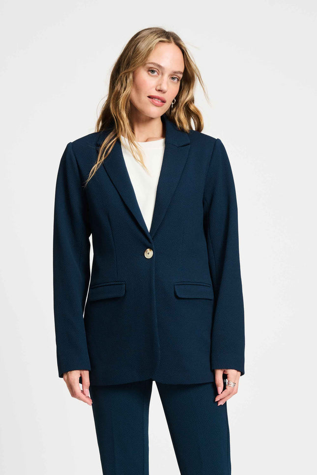 POM Amsterdam Blazer Chloé Eternal Blue SP9245 Stretchshop.nl