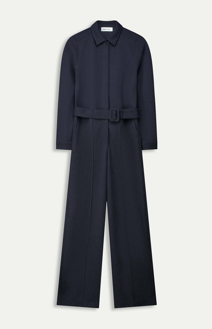 POM Amsterdam Jumpsuit Eternal Blue SP9394 Stretchshop.nl