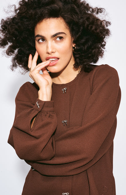 Top Kaylee Chocolate Brown SP9777