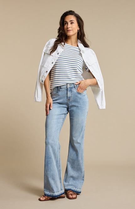 Jacket Juno White Denim SRB4903