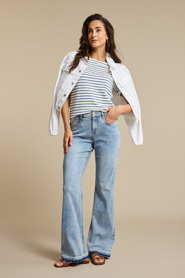 Jacket Juno White Denim SRB4903