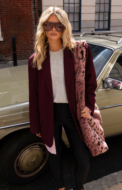 Blazer Haven Bordeaux