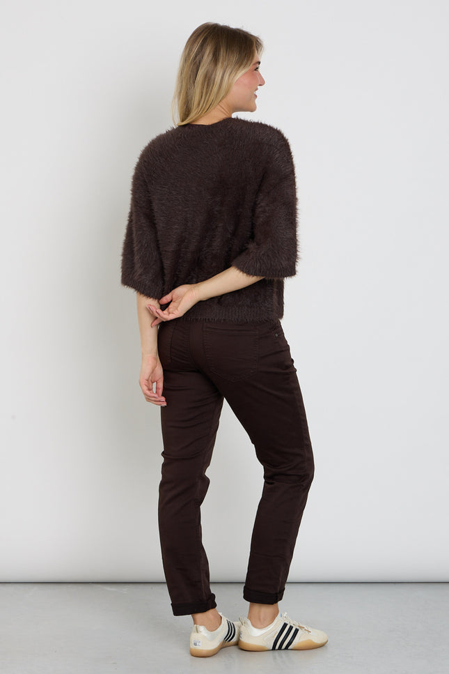 Broek Relax Jog Colour Espresso SRB5022 L31