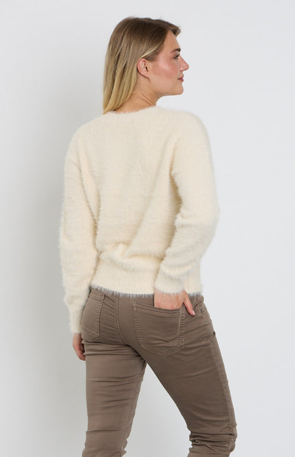 Top Sweet Fuzzy Cream SRB5117