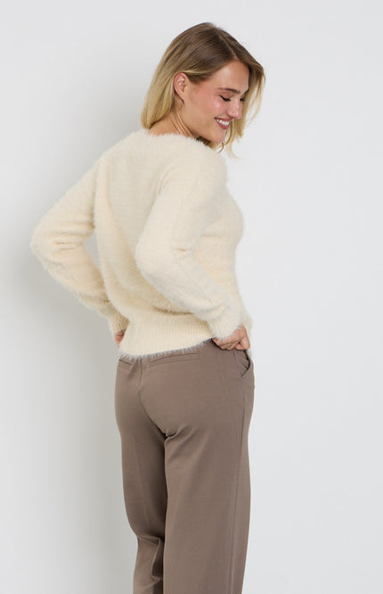 Top Sweet Fuzzy Cream SRB5117