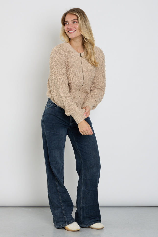 Broek Claudette Insert Blue Black Denim SRB4992 L33