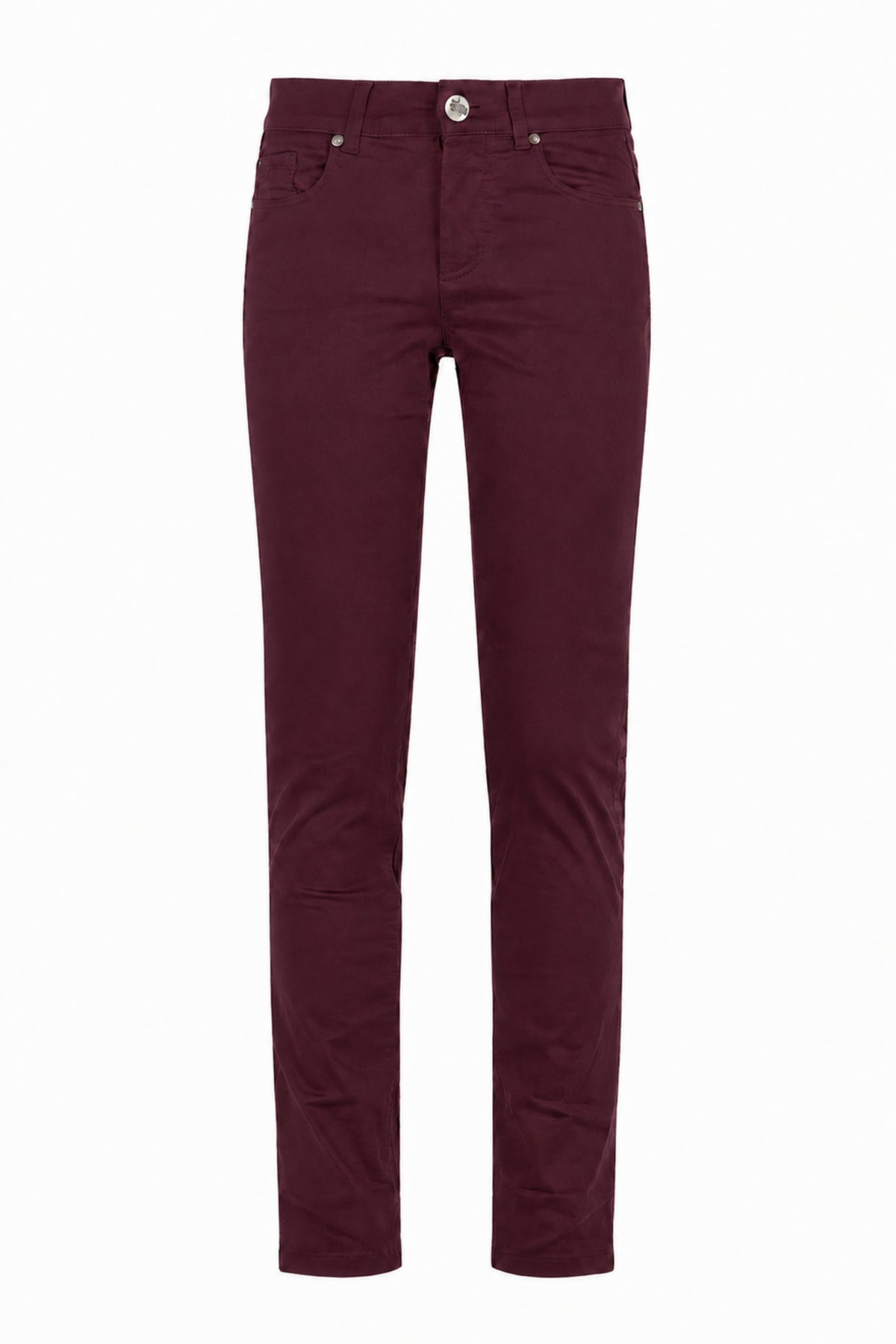 Lichte blauwe 5-pocket broek van Enjoy, model Port 927049, met klassieke pasvorm en stijlvolle details.