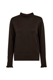 Gebreide trui Freequent Fqkatie Mole met rozenpatroon, comfortabel en stijlvol voor dames.