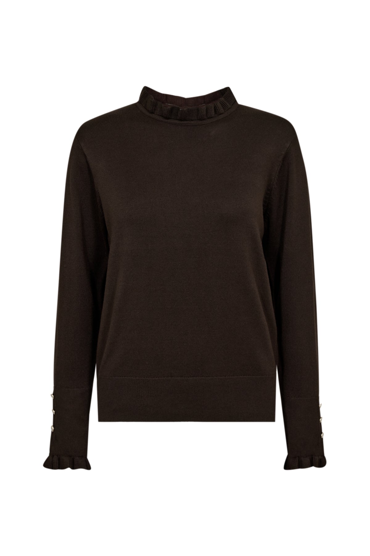 Gebreide trui Freequent Fqkatie Mole met rozenpatroon, comfortabel en stijlvol voor dames.